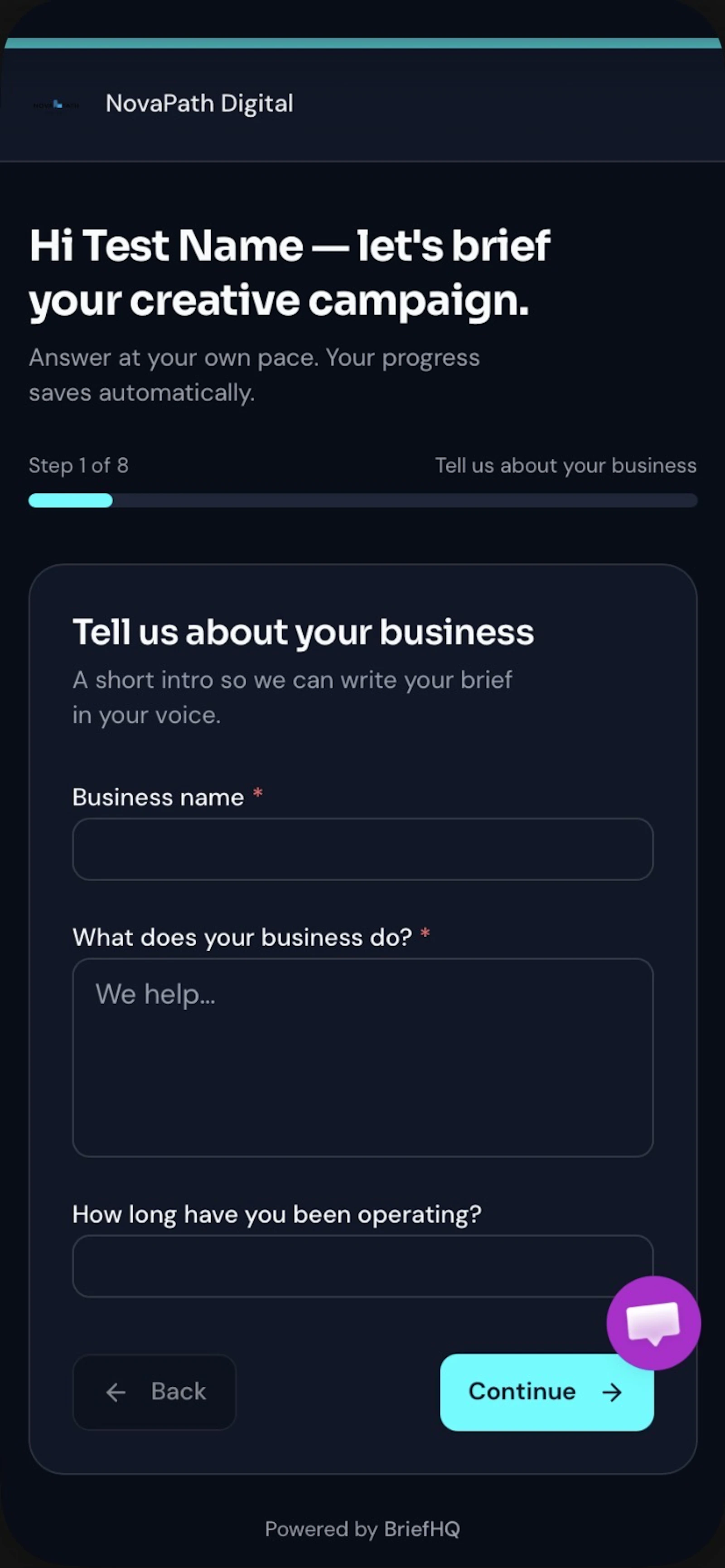 BriefHQ screenshot 4
