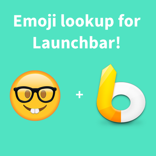 Emoji Lookup for LaunchBar gallery image