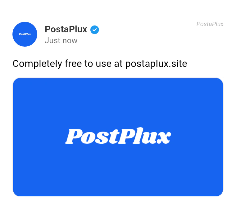 PostaPlux 대표 미리보기