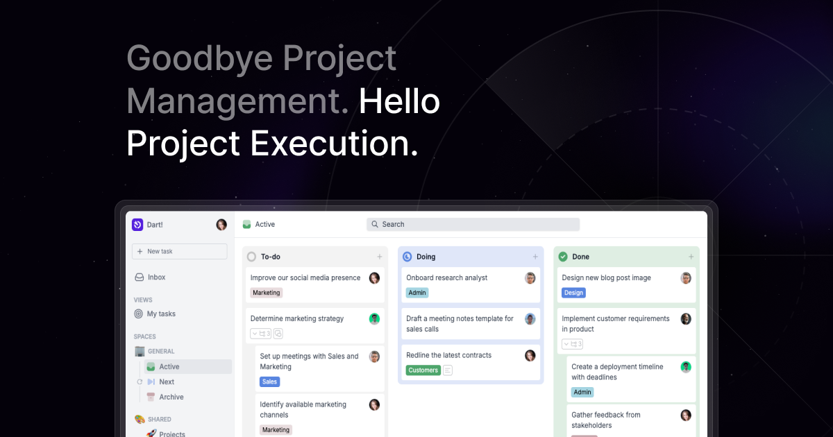 startuptile Dart-The ultimate AI project management tool