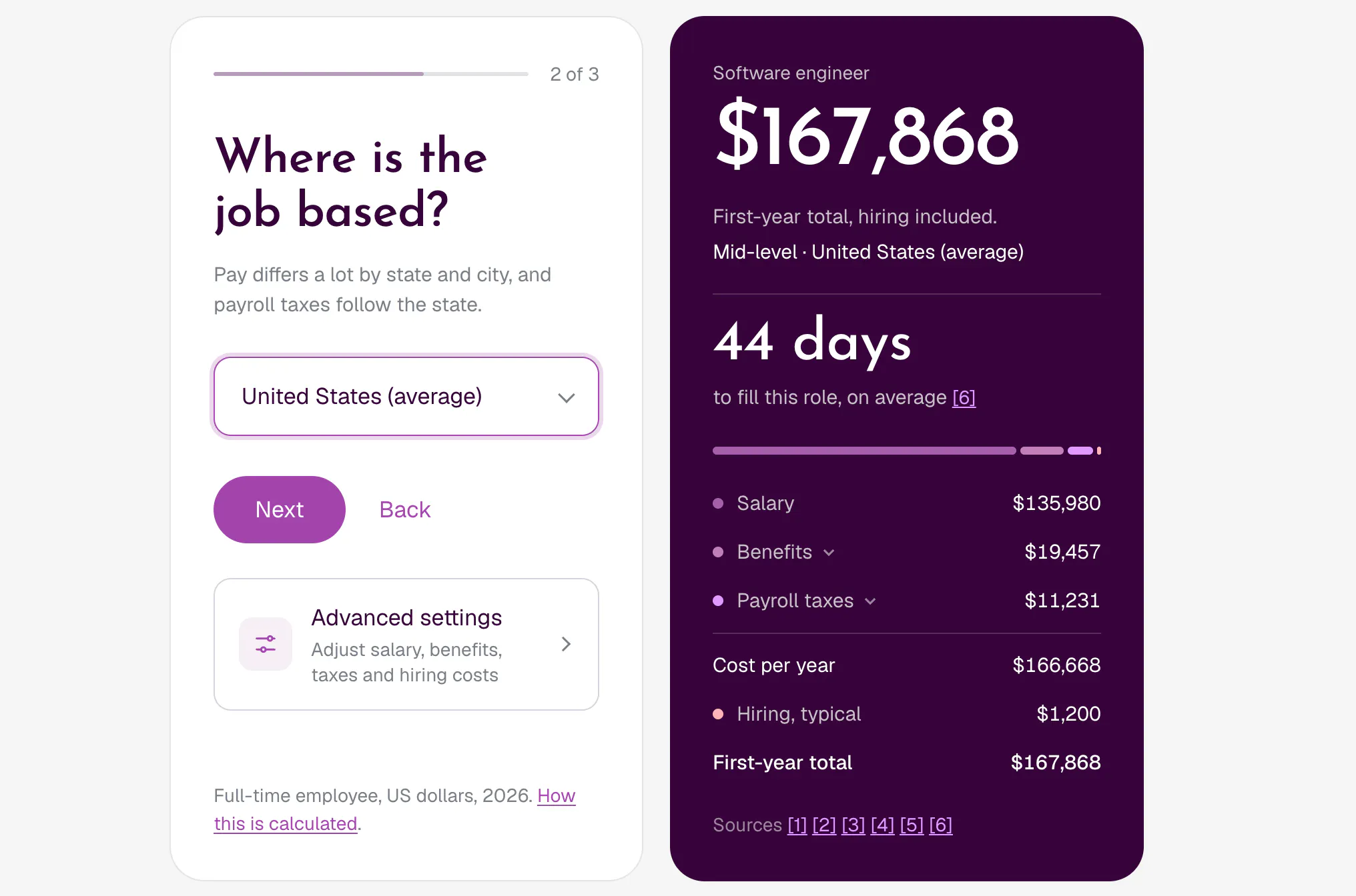 Employee Cost Calculator gallery image