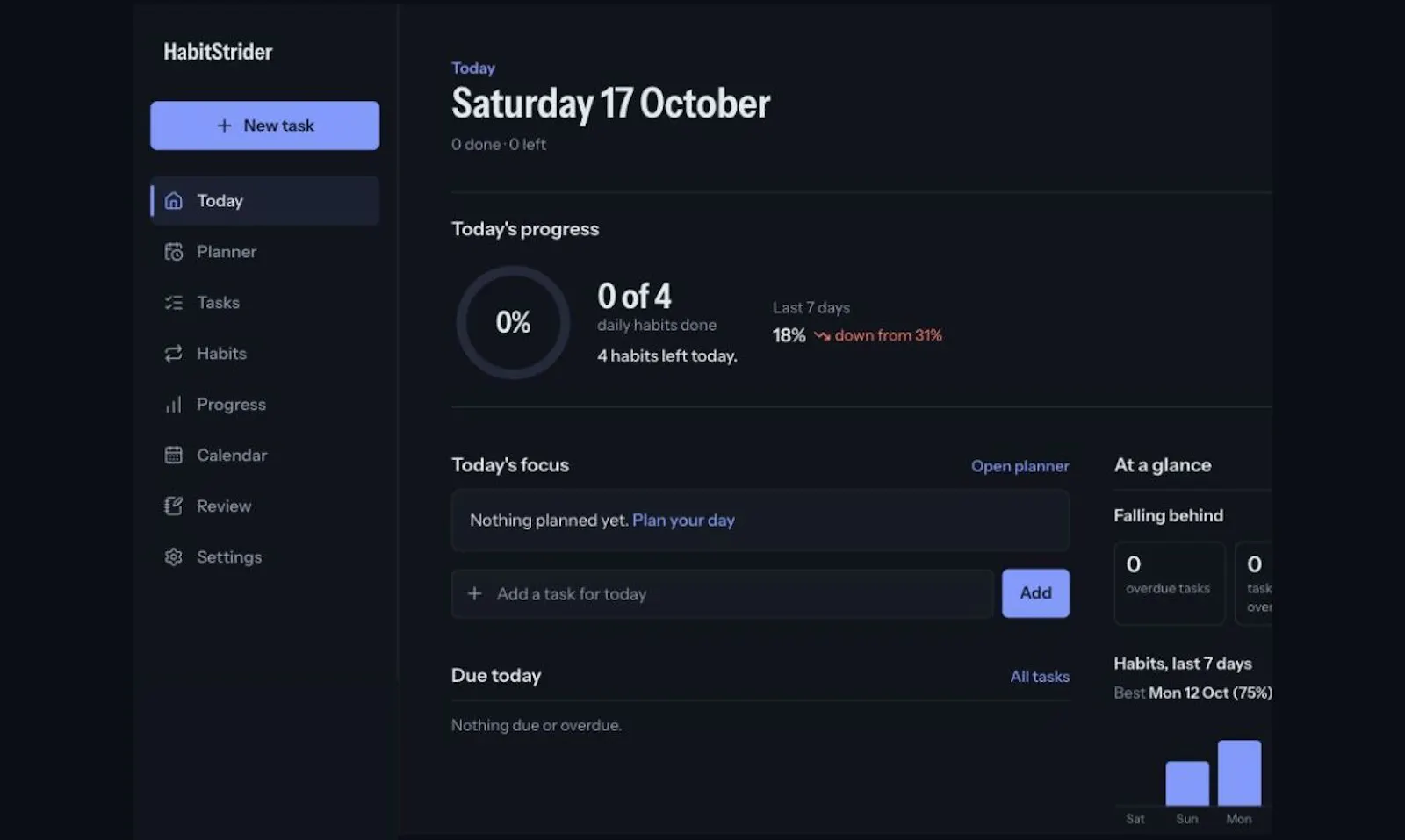 HabitStrider screenshot 3