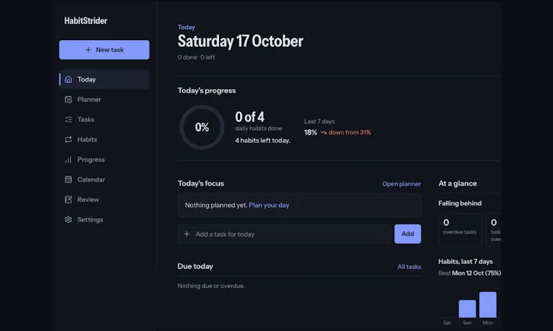 HabitStrider screenshot 3