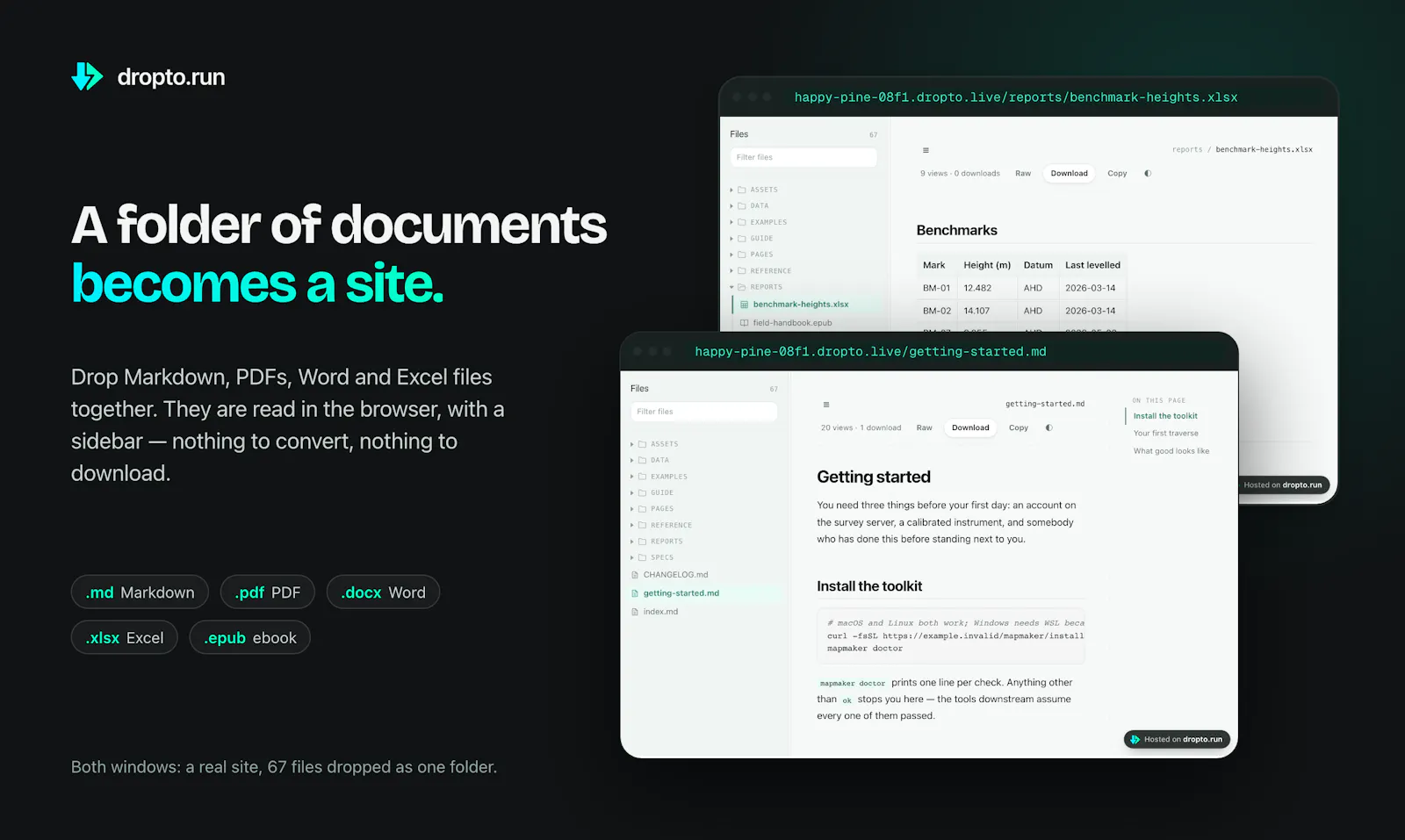 dropto.run screenshot 4