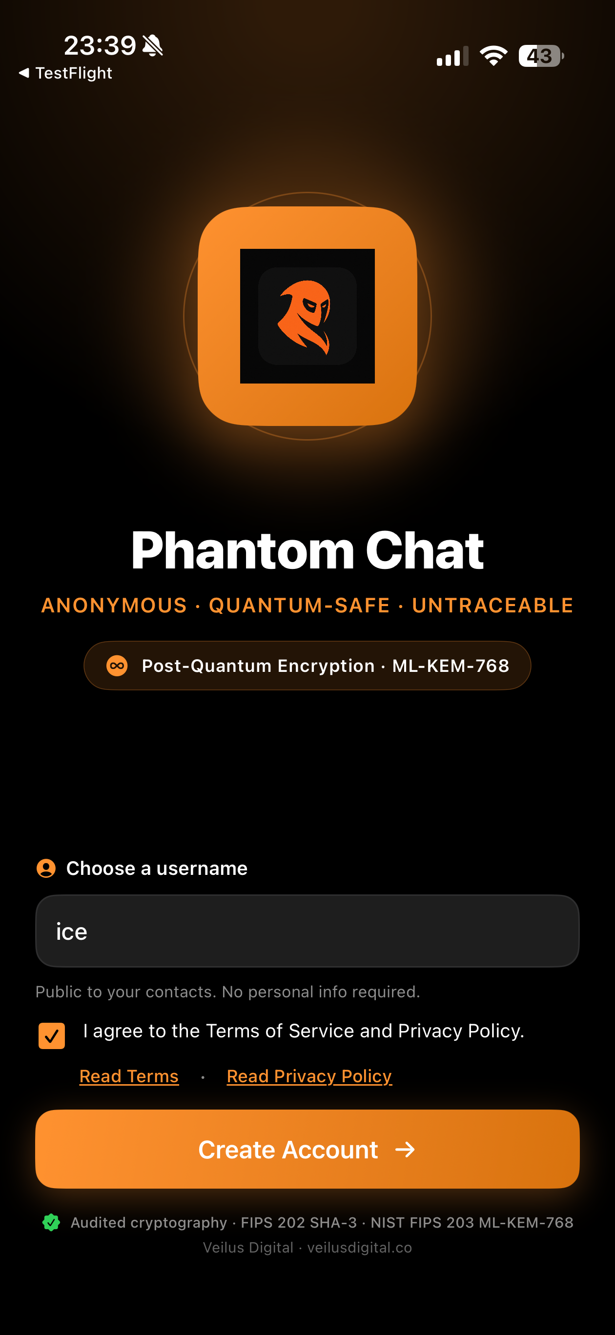 Phantom Chat Beta gallery image