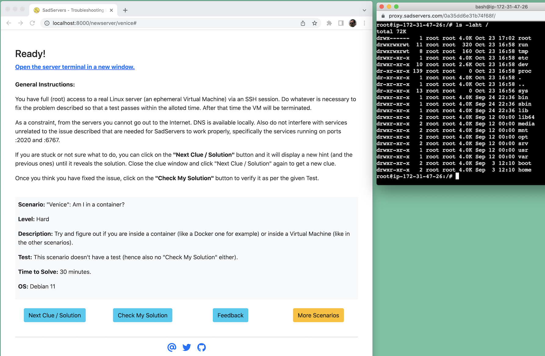 SadServers gallery image