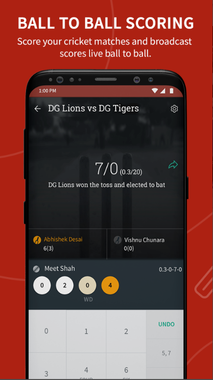 क्रिकेट स्कोरिंग ऐप-क्रिचेरो - Cricheroes एक विश्व स्तरीय क्रिकेट स्कोरकीपिंग ऐप है मीडिया 7