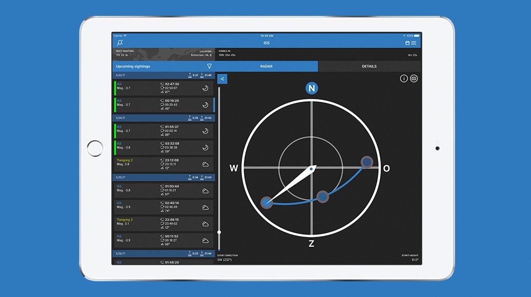 ISS Detector app gallery image
