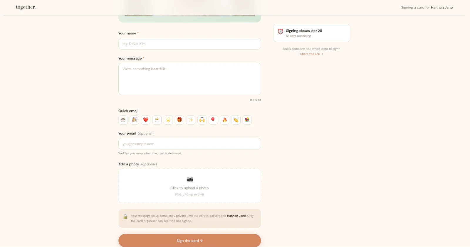 Togather screenshot 1