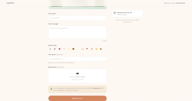 Togather screenshot 1
