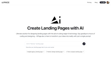 AI-Powered Landing Page Generator gallery image