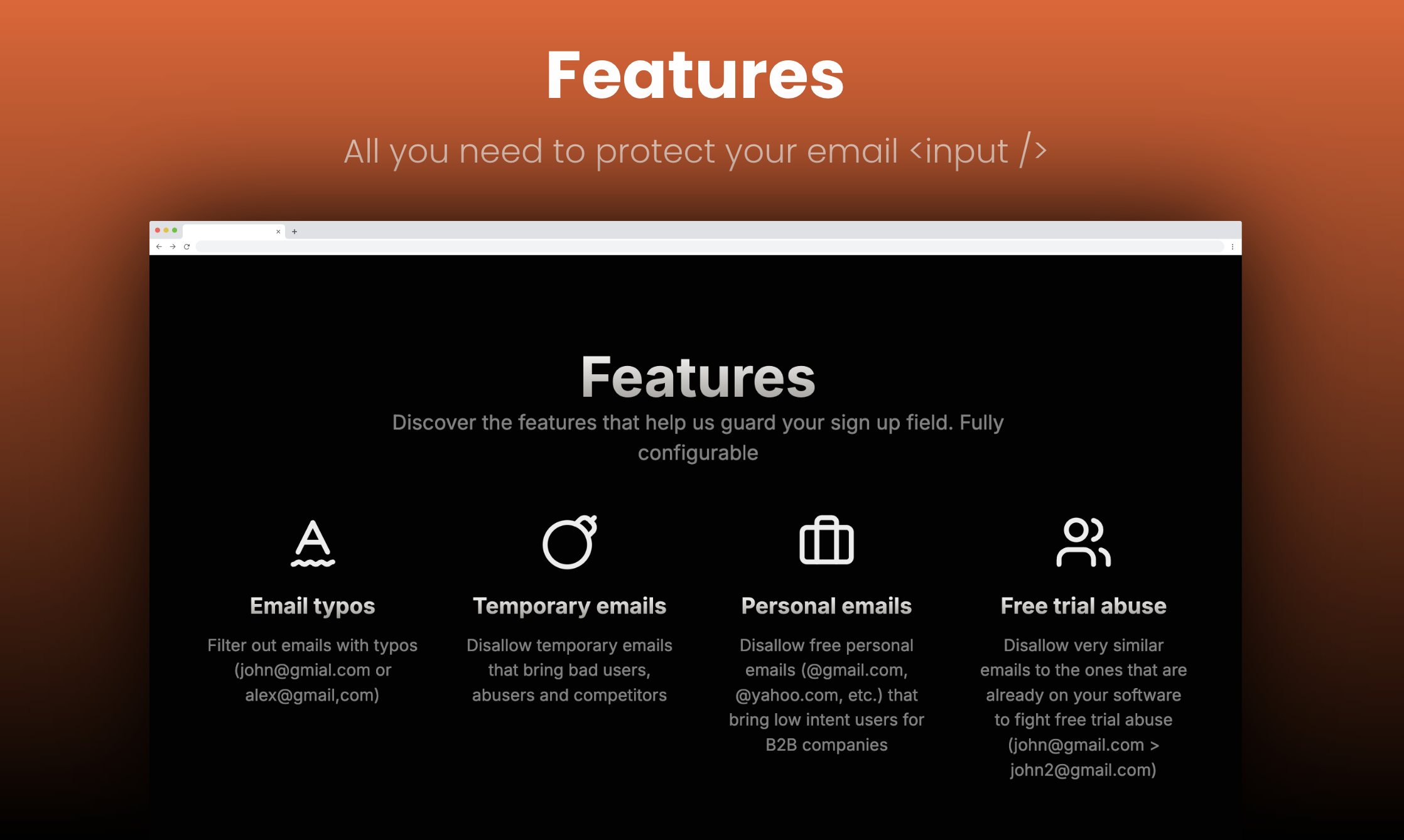 وسائط puritify - التحقق من صحة البريد الإلكتروني لـ SaaS 1