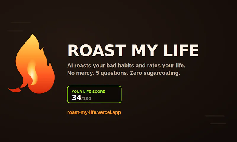 Roast My Life screenshot 1