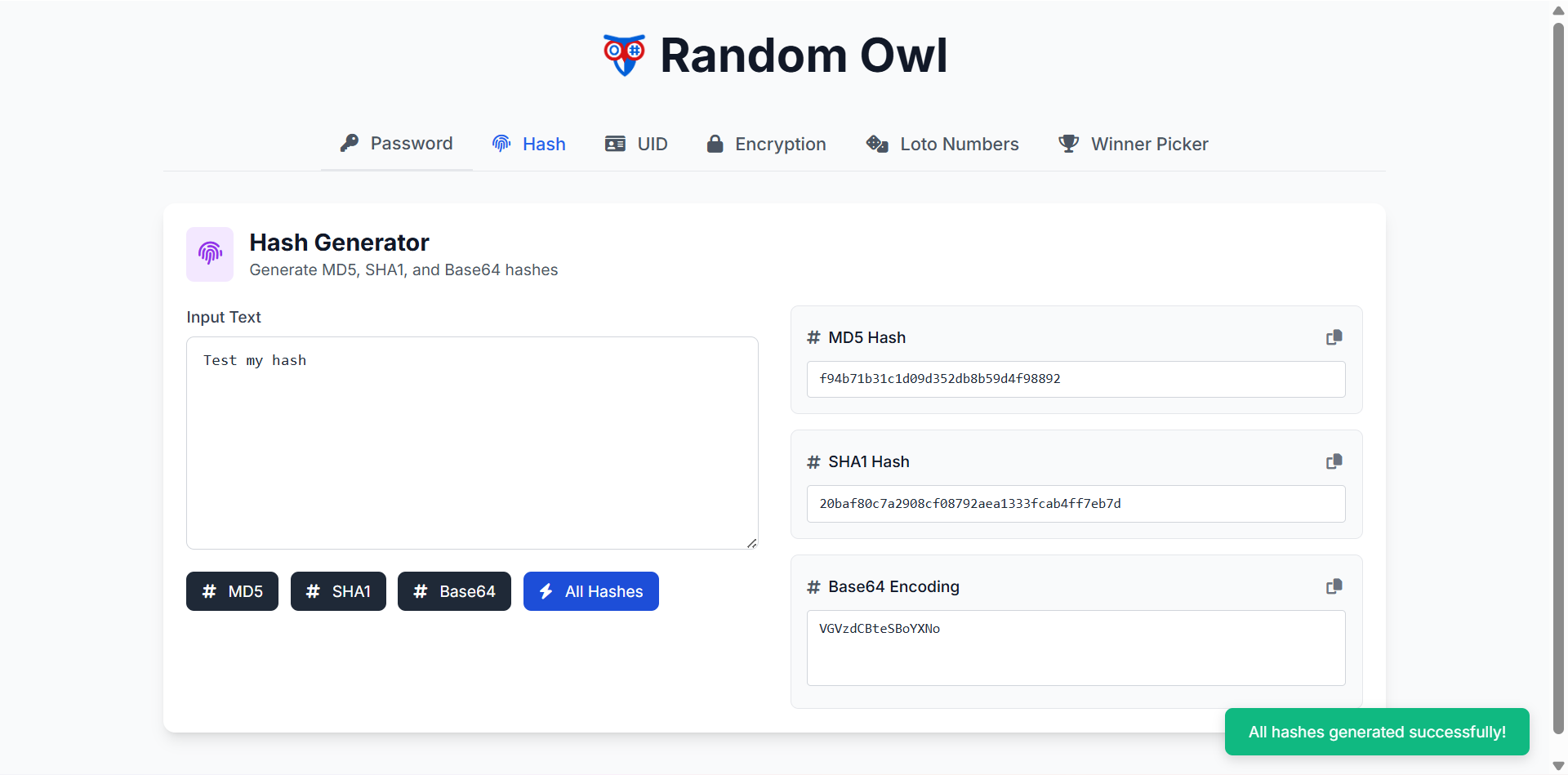 Random Owl gallery image