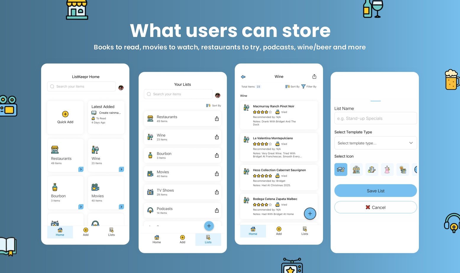 ListKeepr gallery image