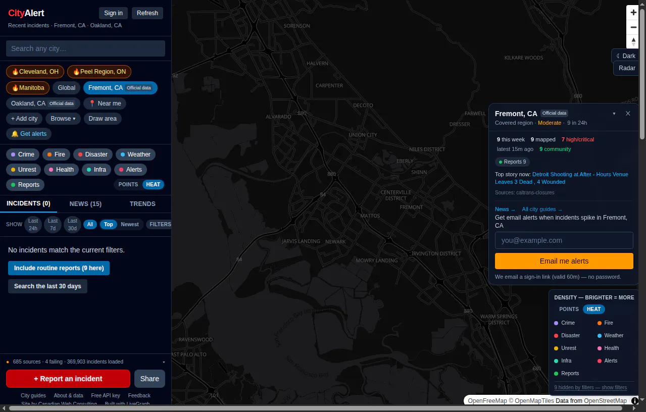 CityAlert gallery image