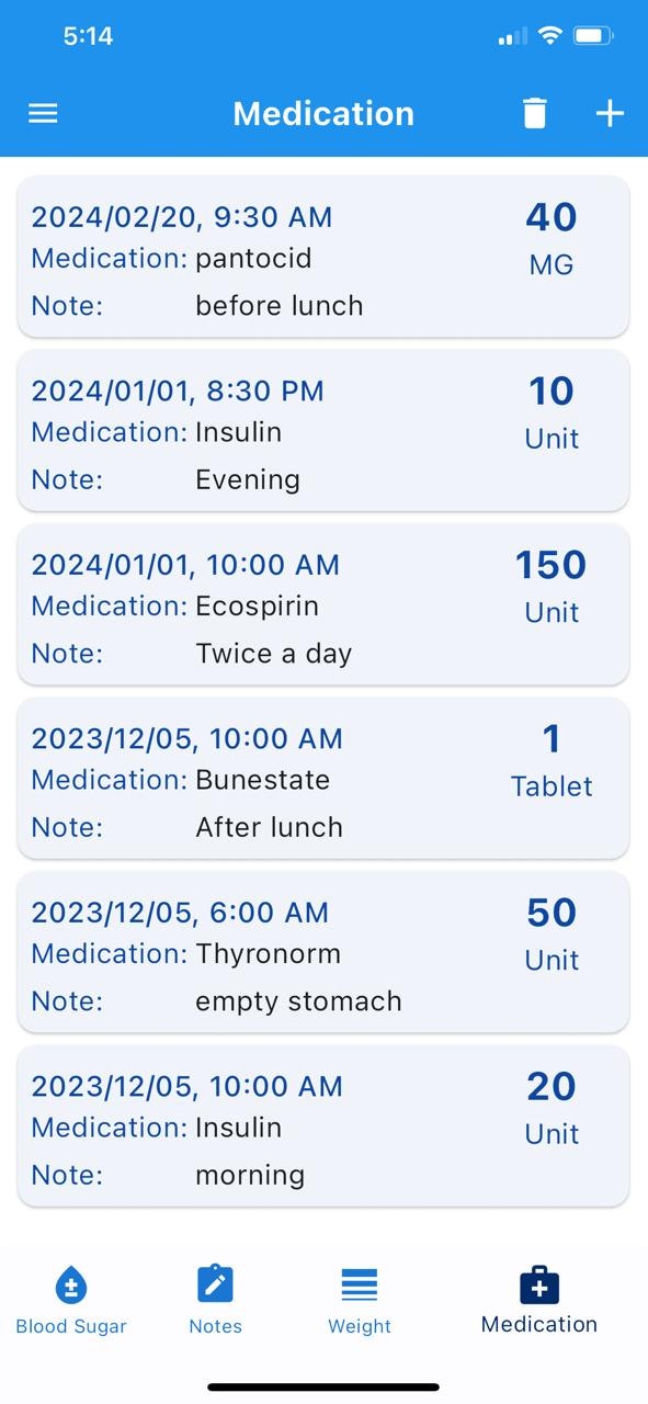 Diabetes Sugar Tracker media 3