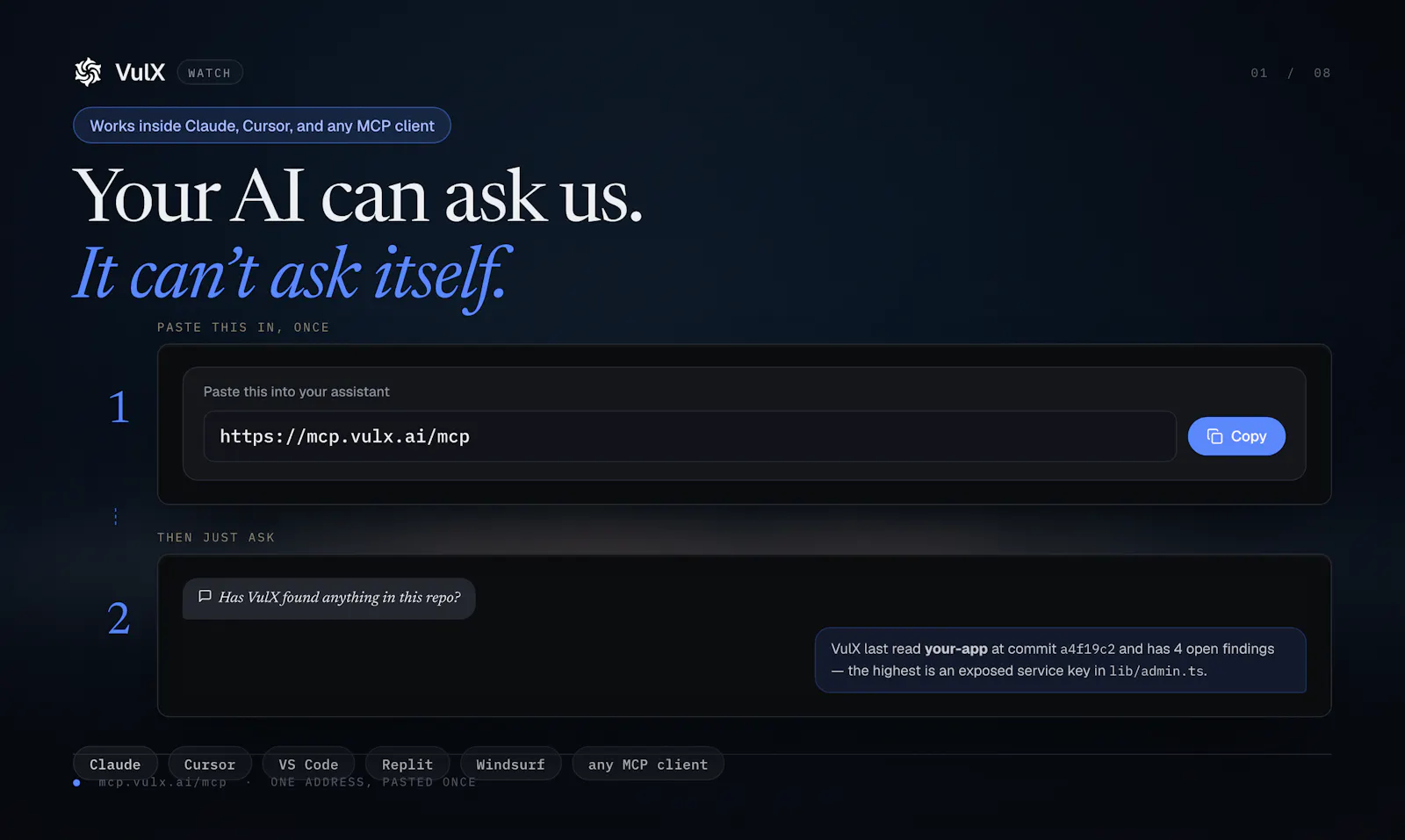 VulX Watch screenshot 1