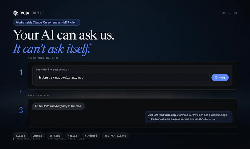 VulX Watch screenshot 1
