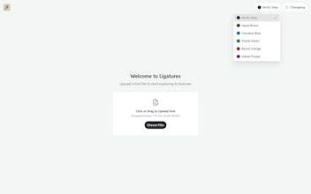 Ligatures gallery image