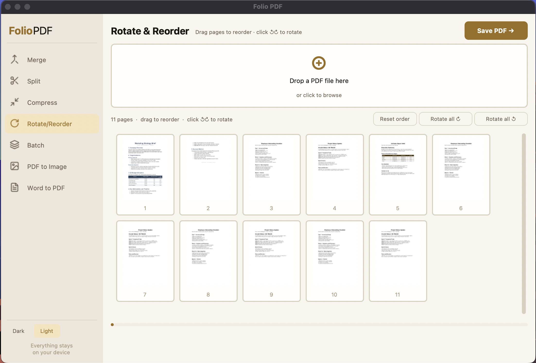Folio PDF gallery image
