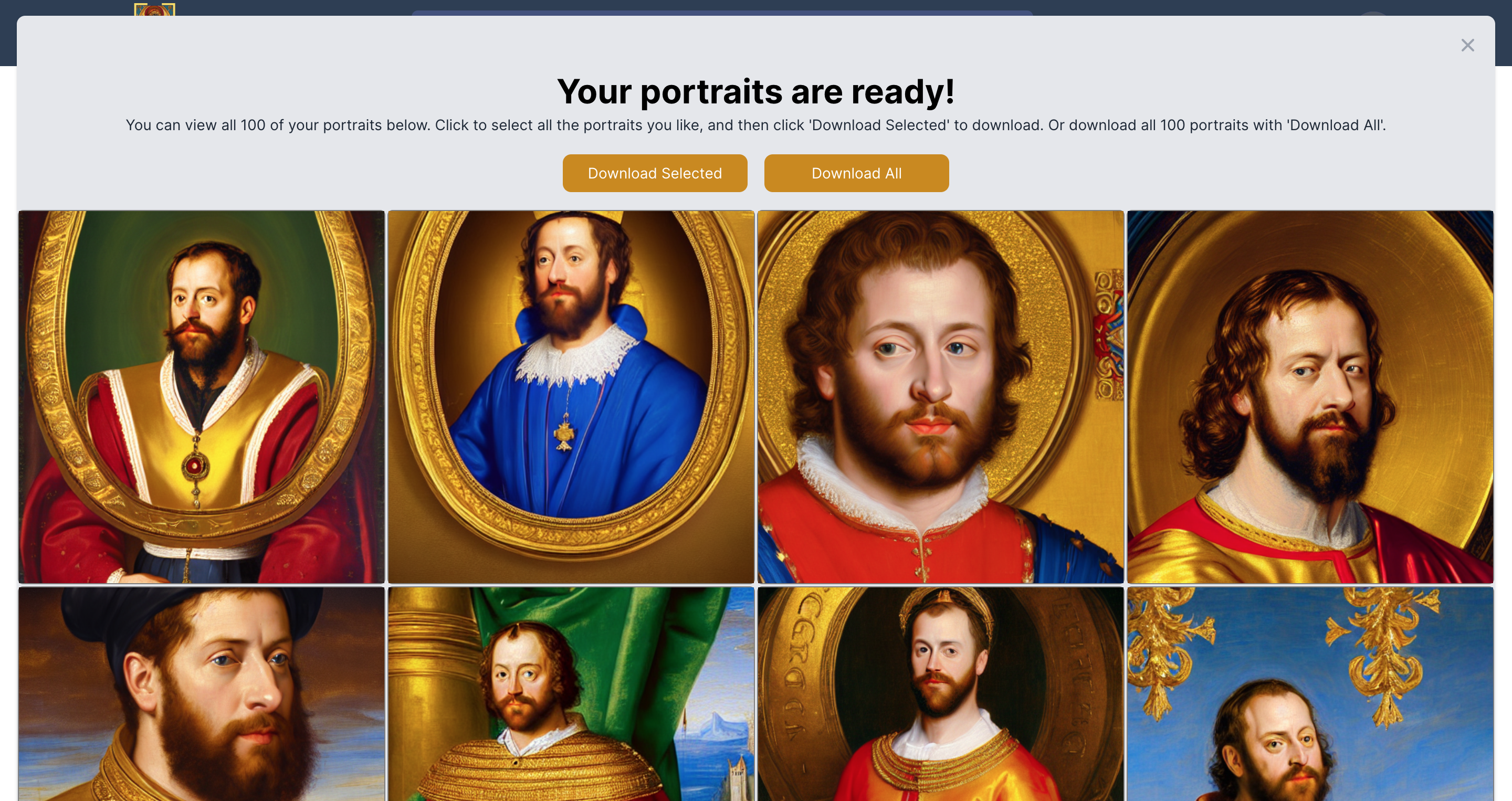 Pintado Santo - Mira a ti mismo pintado como un santo media 4