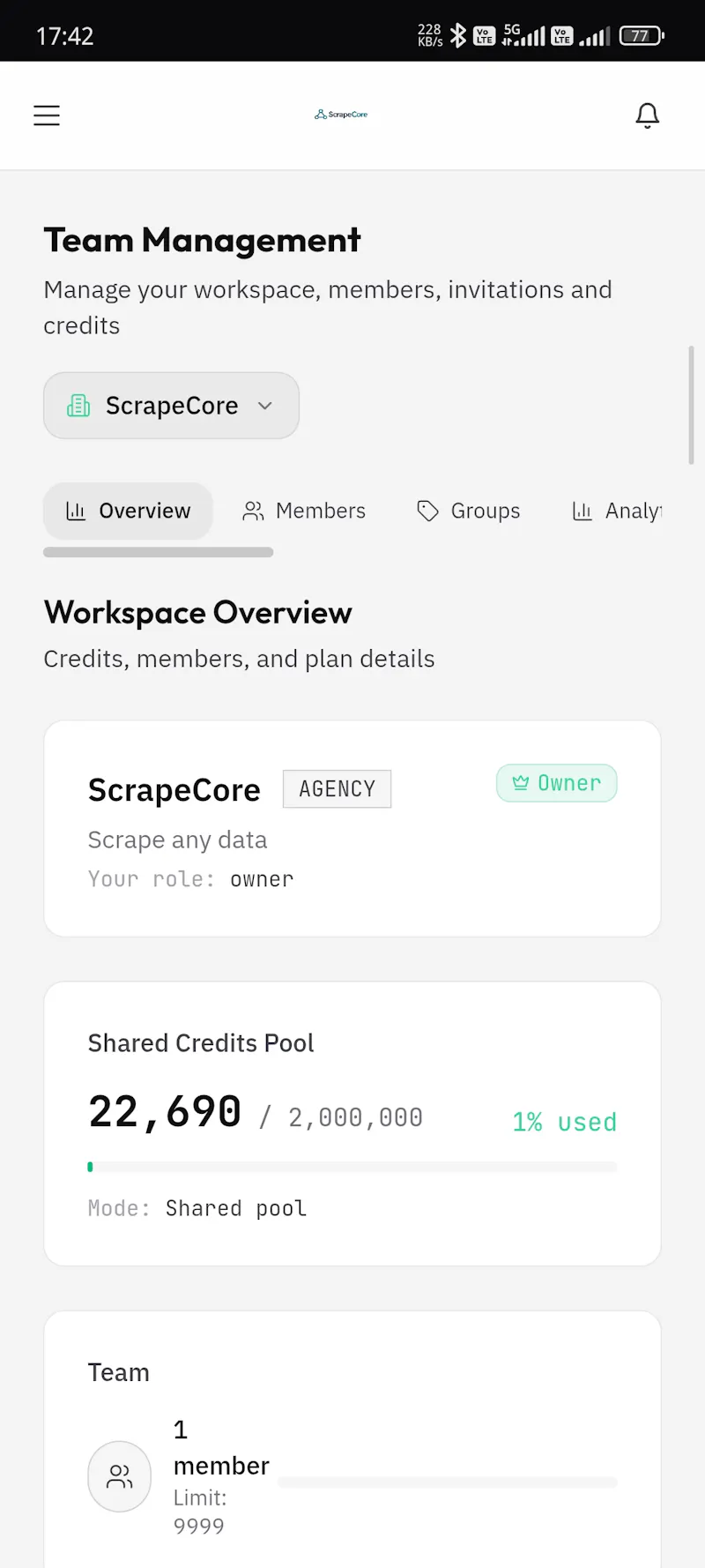 ScrapeCore screenshot 12