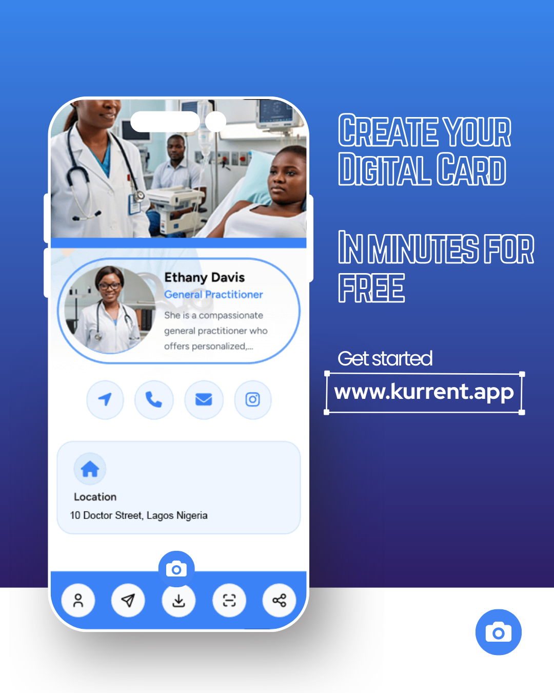 Media Kurrent.App - Cho phép người dùng tạo danh thiếp kỹ thuật số ở Châu Phi 3