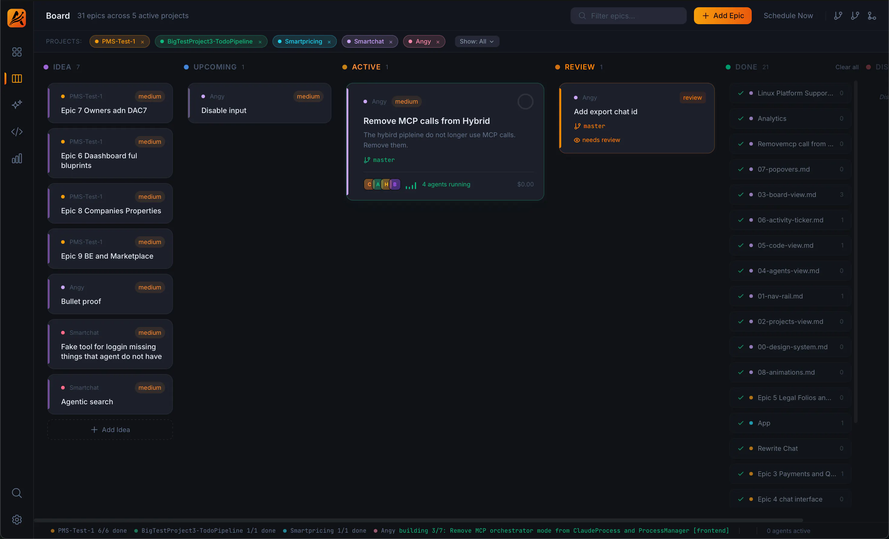 Angy: Multi‑agent pipelines w/ AI‑driven scheduling + safety check ...