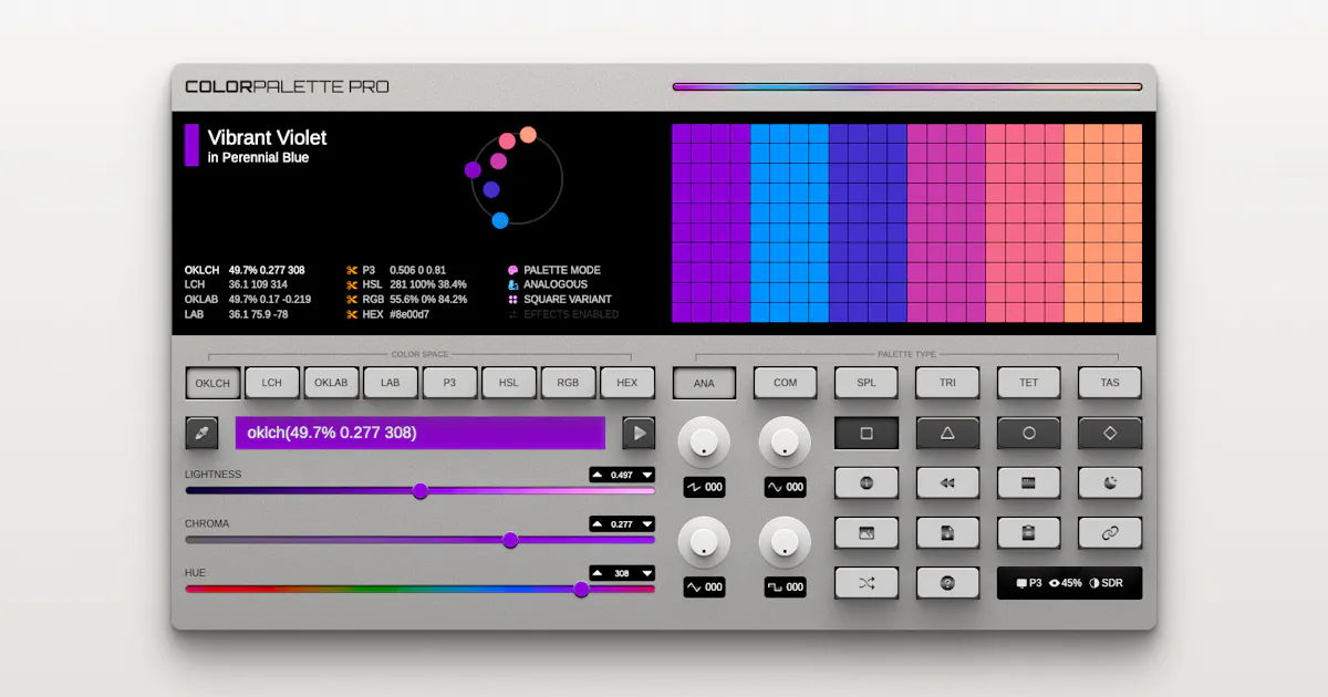 Color Palette Pro