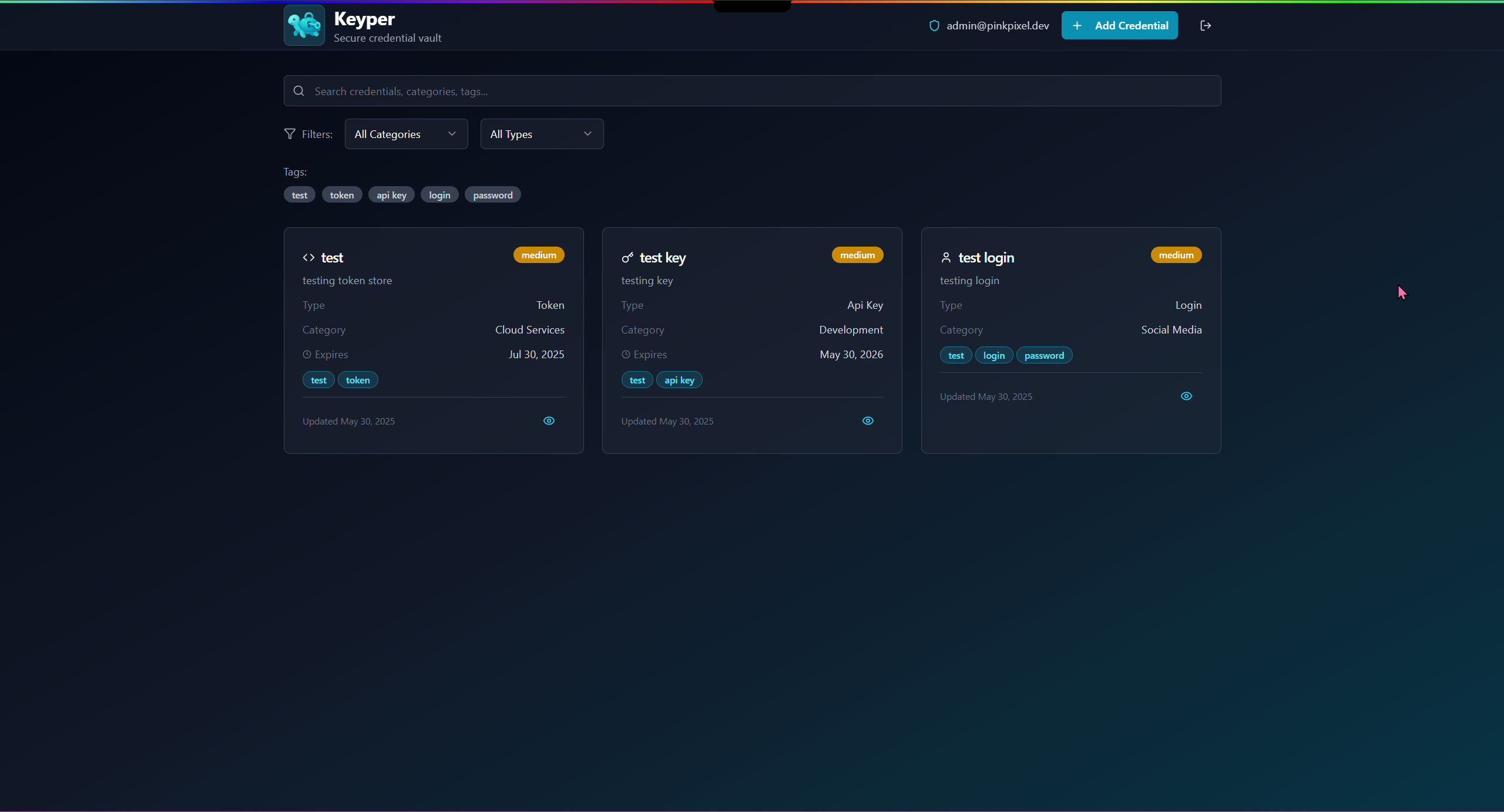 Keyper - Gestione delle credenziali sicura media 2