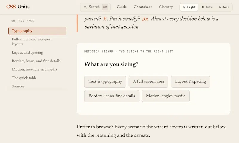 CSS Units screenshot 2