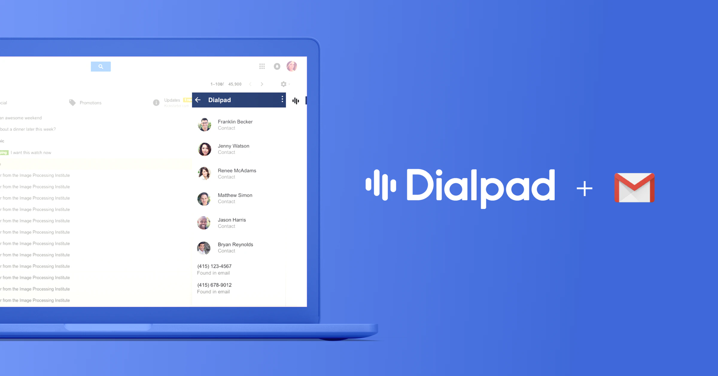 Gmail Add-On for Dialpad