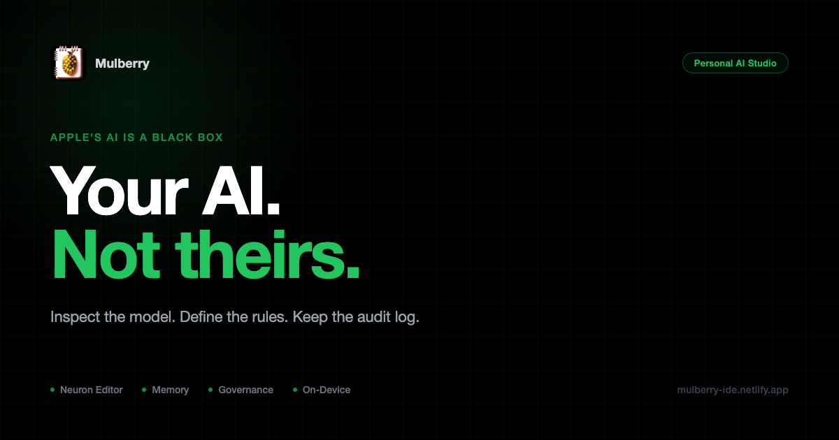 Mulberry AI Studio  gallery image