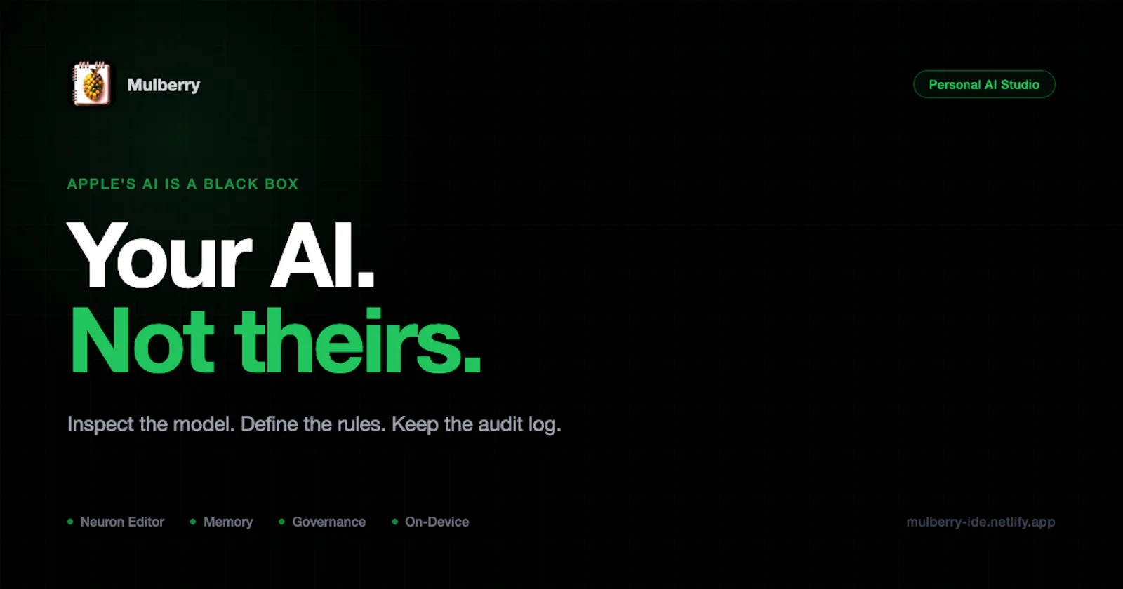 Mulberry AI Studio  screenshot 1