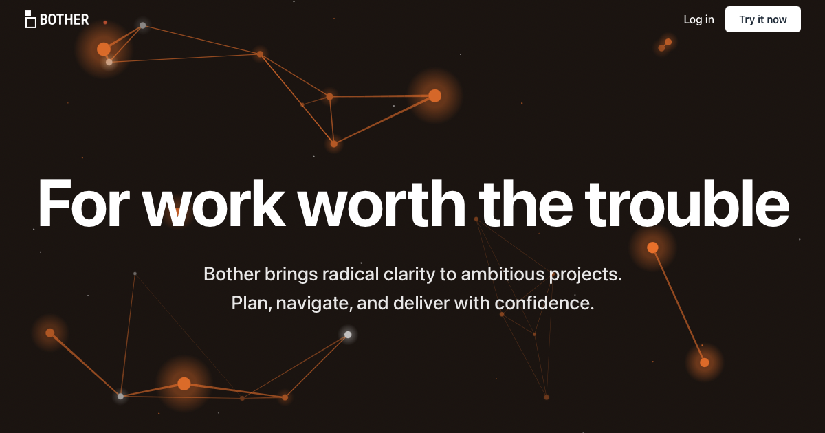 Bother - Main screenshot showing features and interface