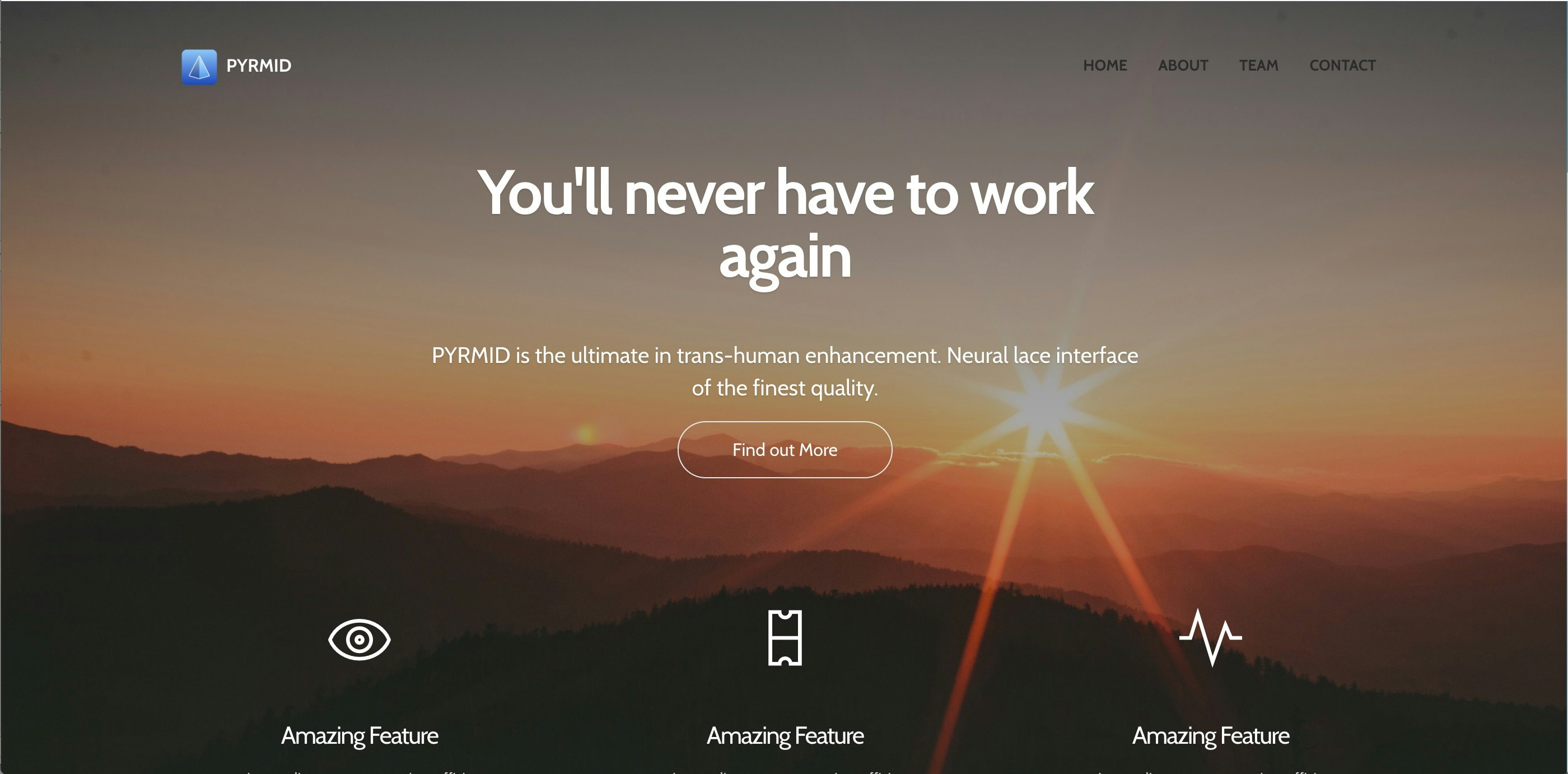 Rapid Rails Themes gallery image