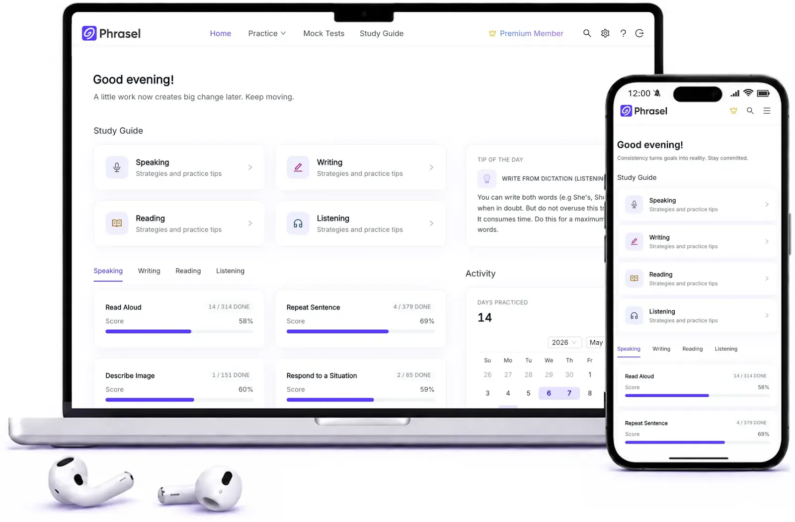 Phrasel screenshot 1