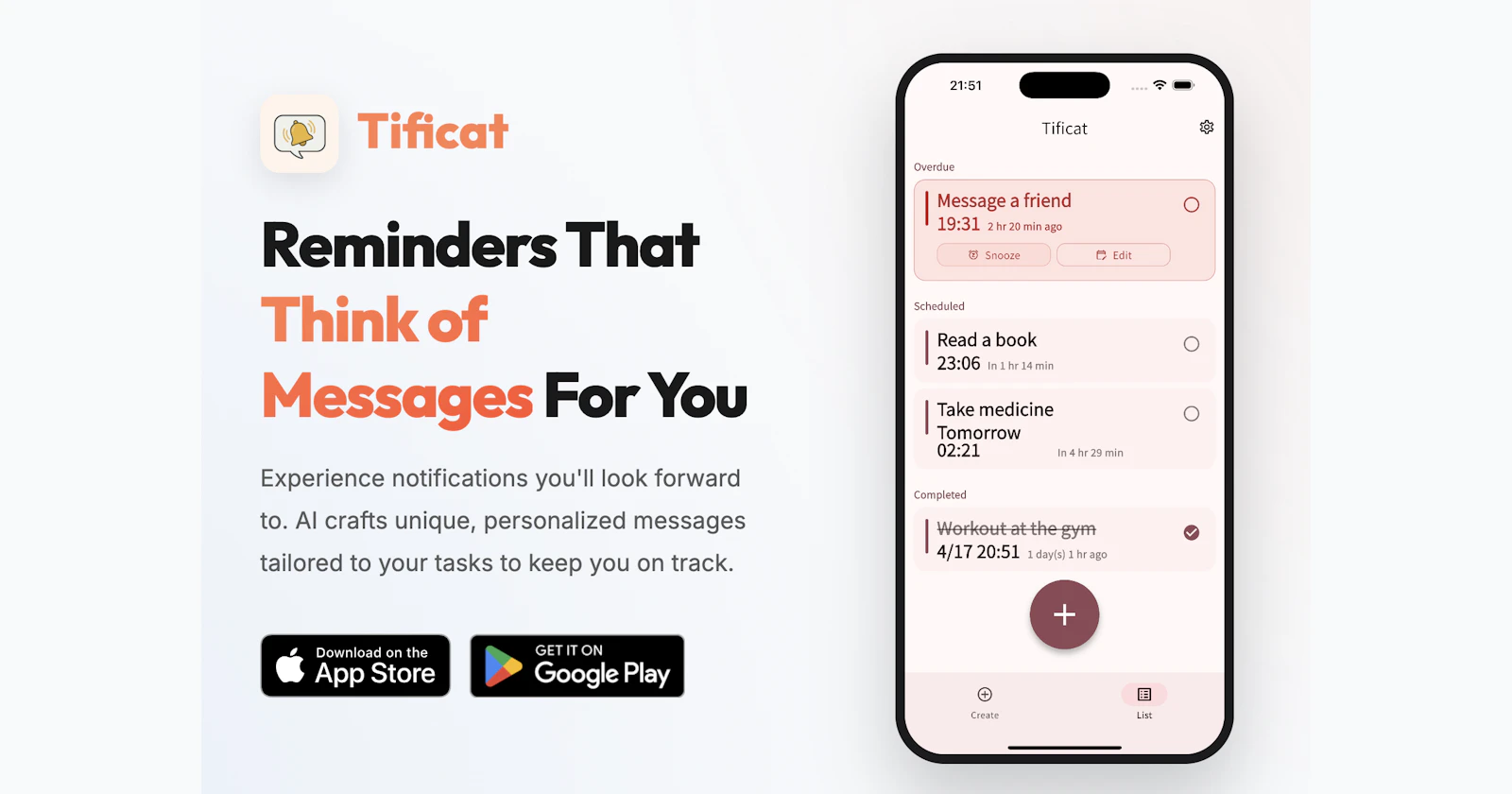 Tificat screenshot 1