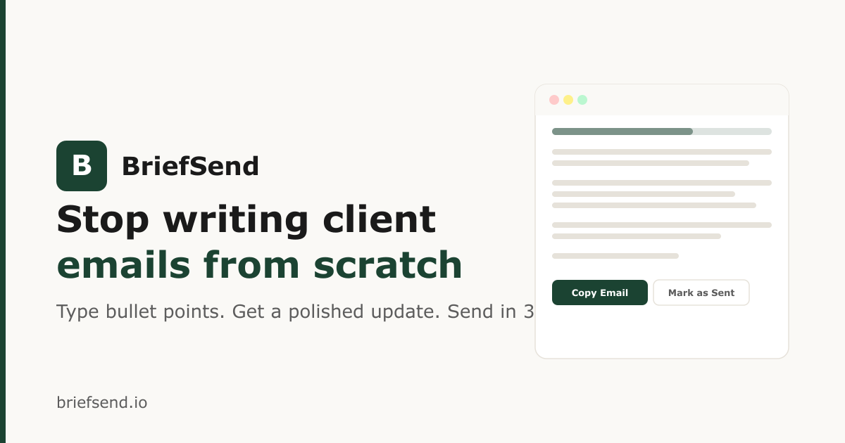 BriefSend gallery image