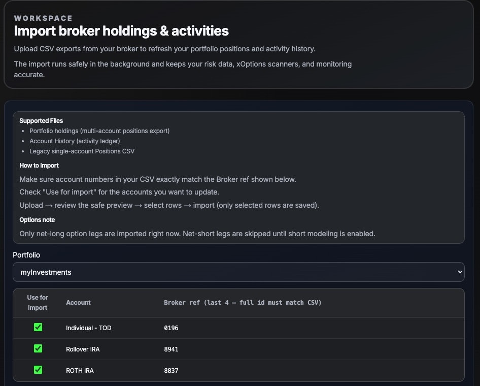 xFinance – xAI Options OS for HNWI gallery image
