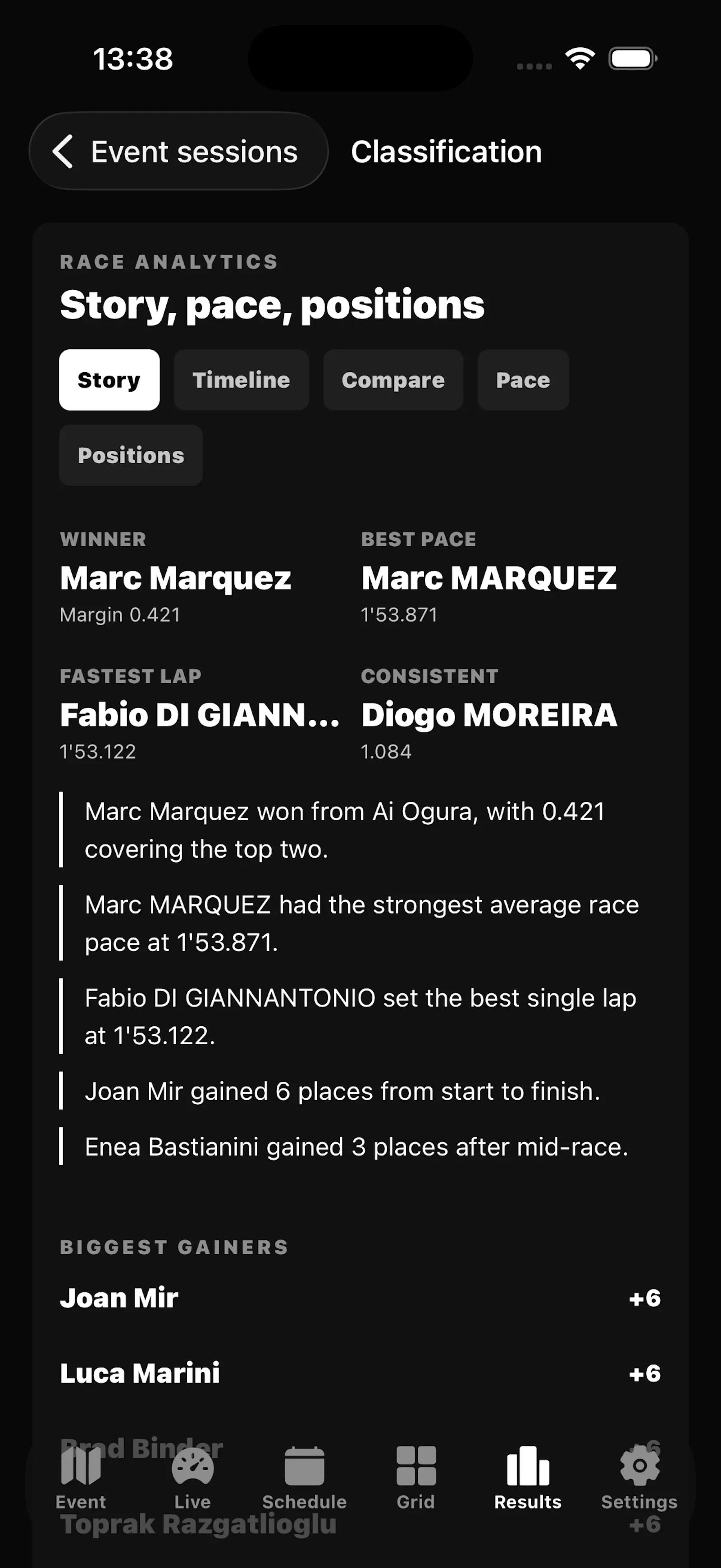 MotoTiming screenshot 3