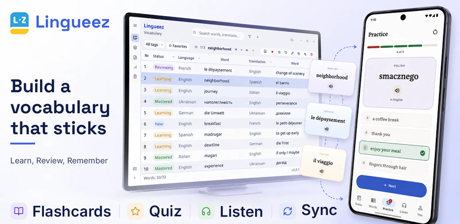 Lingueez screenshot 1
