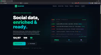 Social Intel gallery image