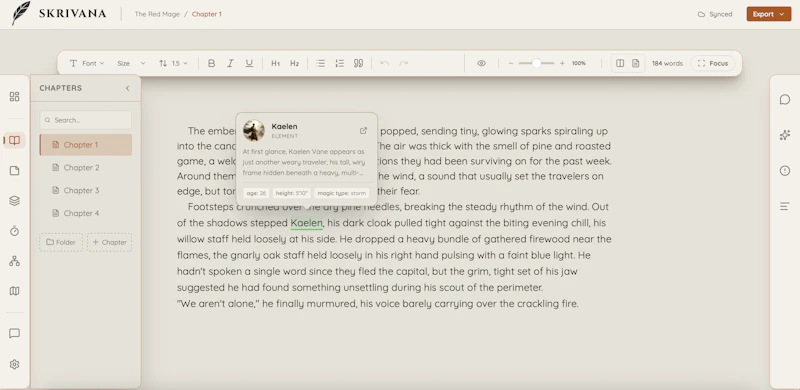 Skrivana screenshot 2
