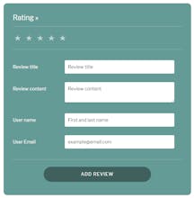 WordPress Review Plugin gallery image