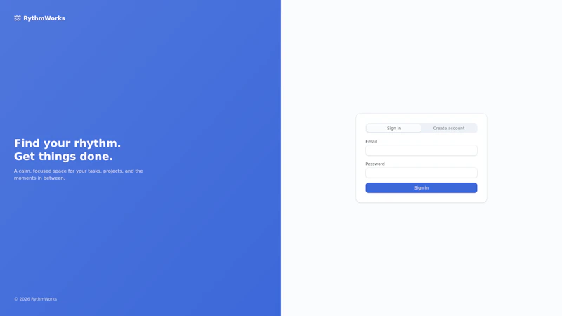 RythmWorks screenshot 2