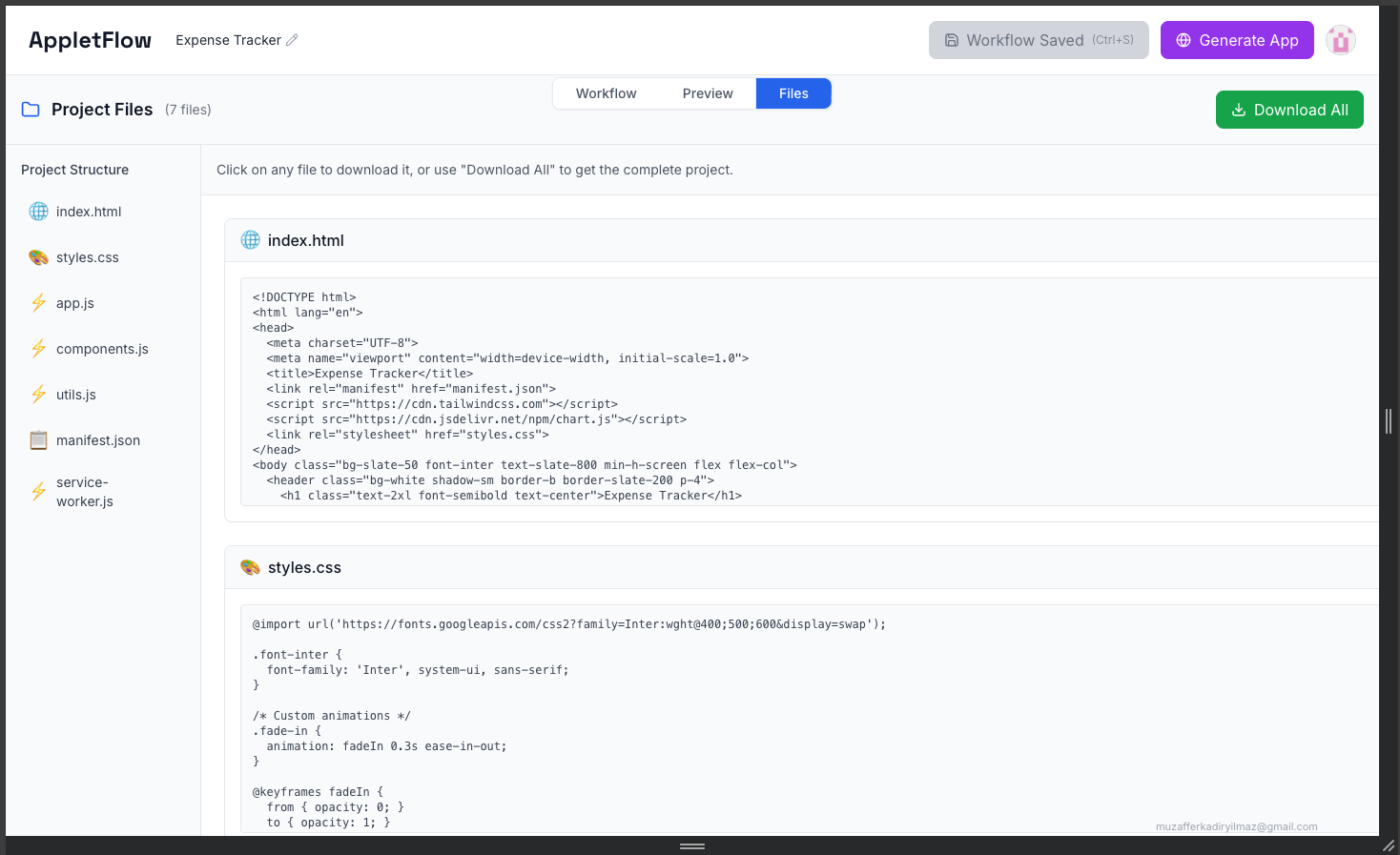 AppletFlow gallery image