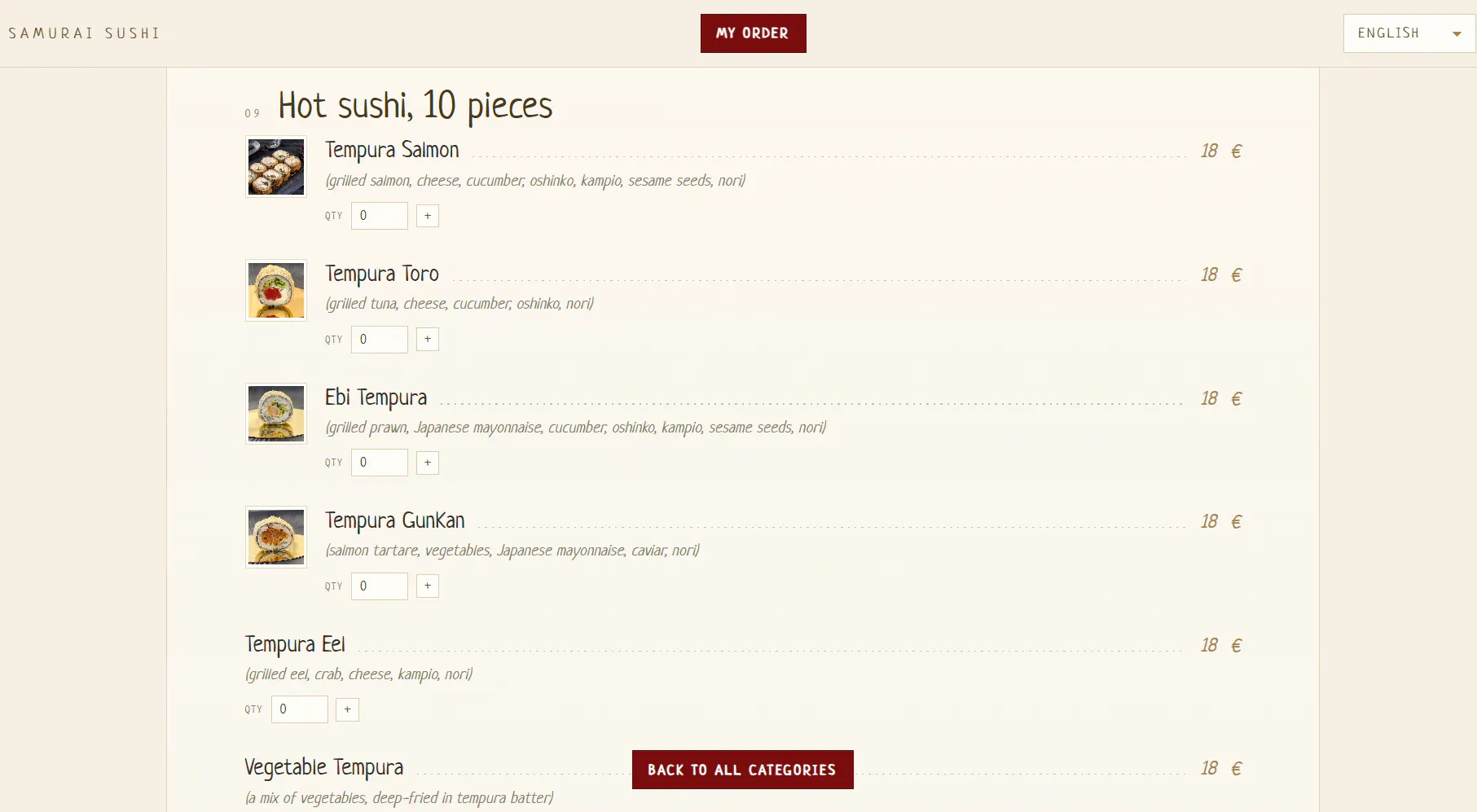 Online menus & ordering for restaurants gallery image