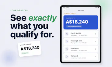 Benefit Check — Australia gallery image